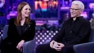 Julianne Moore and Anderson Cooper