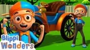 Blippi Time Travels & Explores The First Car!