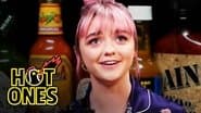 Maisie Williams Shivers Uncontrollably While Eating Spicy Wings
