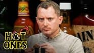 Elijah Wood Tastes the Lava of Mount Doom While Eating Spicy Wings