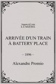 Arrivée d'un train à Battery Place