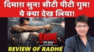 Radhe Movie Review full - By KRK