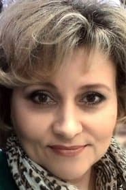 woman with dachshund