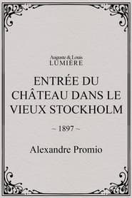 Entrée du château dans le vieux Stockholm