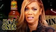 Tyra Banks Cries for Her Mom While Eating Spicy Wings