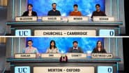 Churchill College, Cambridge v Merton College, Oxford