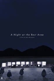 パーキングエリアの夜