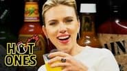 Scarlett Johansson Tries to Not Spoil Avengers While Eating Spicy Wings