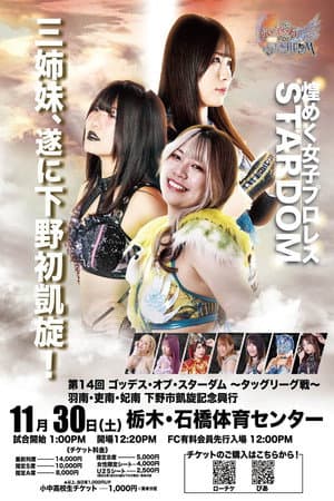 第14回 ゴッデス・オブ・スターダム ～タッグリーグ戦～ 羽南・吏南・妃南 下野市凱旋記念興行
