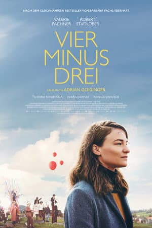 Vier minus drei