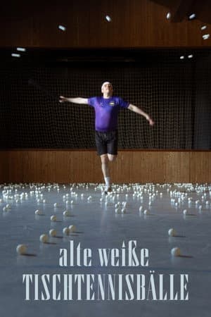 Alte Weiße Tischtennisbälle