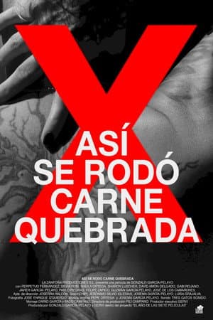 Así se rodó carne quebrada