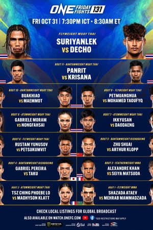 ONE Friday Fights 131: Suriyanlek vs. Decho 2