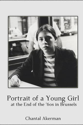 Portrait of a Young Girl at the End of the 60s in Brussels
