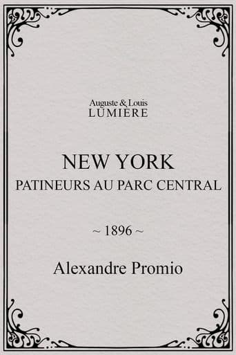 New York, patineurs au Parc central